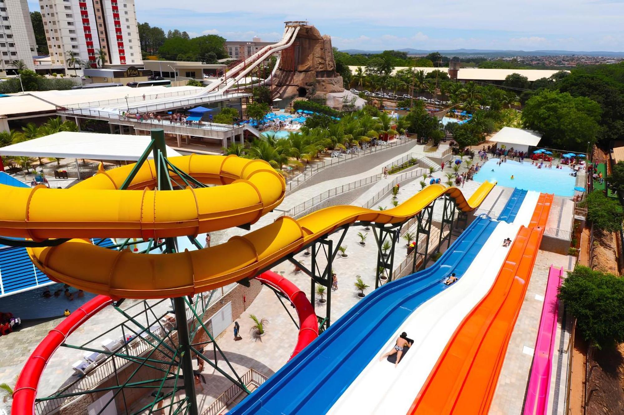 Апартаменти Piazza Diroma Com Acesso Ao Acqua Park Калдас-Новас Екстер'єр фото